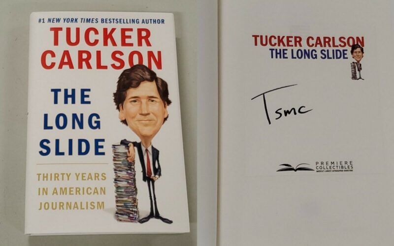 Tucker Carlson Book The Long Slide