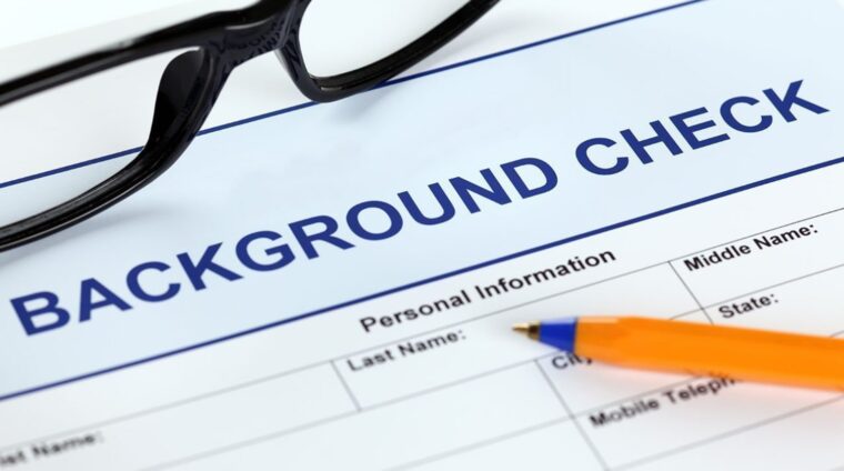 Background Check Services Legal form