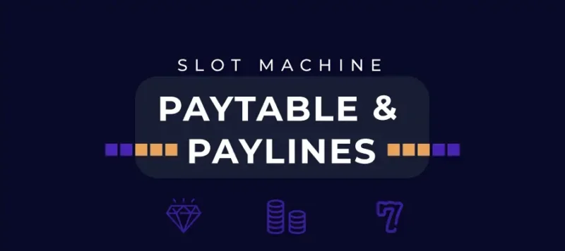 slots paytable and paylines